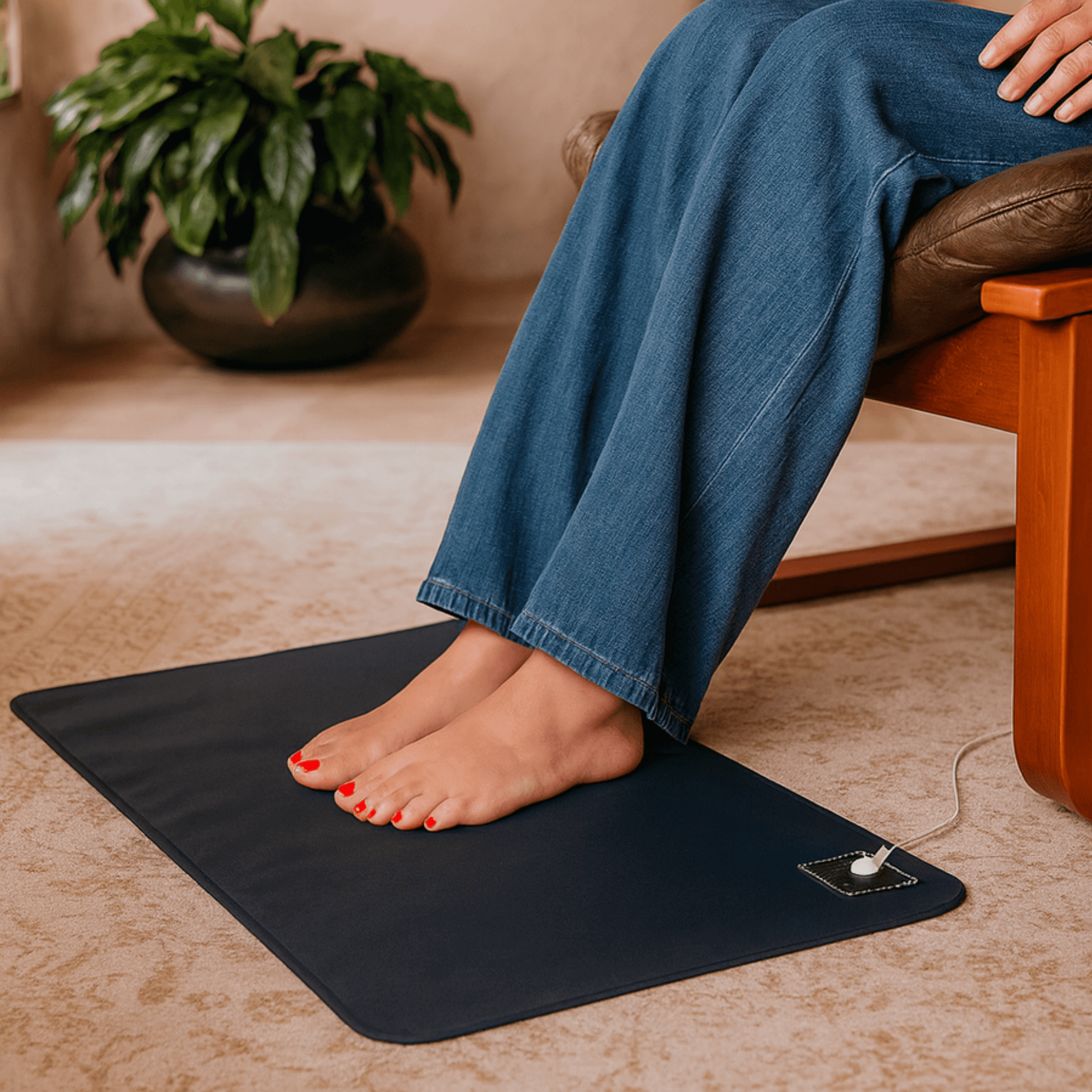 Premium grounding mat